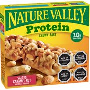 Barras de Cereal Saludables Proteína Caramelo 5 Un - Nature Valley