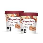 Pack de 2 Helados Dulce de Leche 473 ML - Haagen Dazs