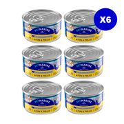 Pack de 6 Alimento Húmedo para Gato Filete de Atún y Pollo 85g