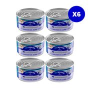 Pack de 6 Alimento Húmedo para Gato Mousse de Jurel 85g